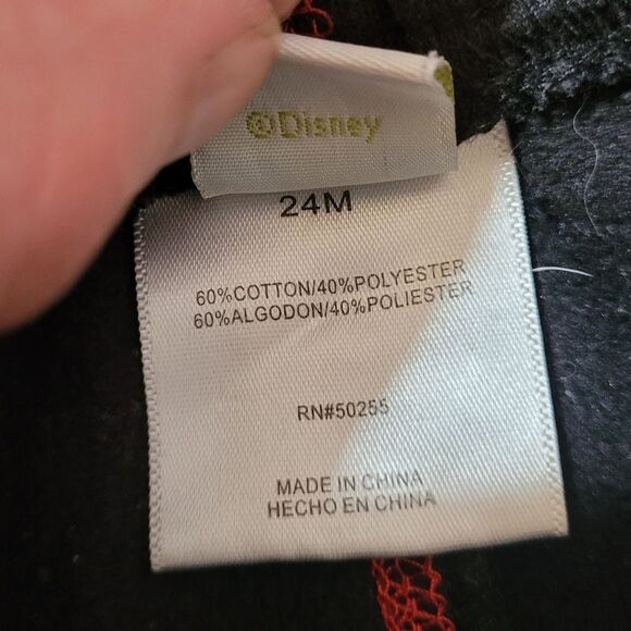 Disney size 24 month black mickey mouse sweat pants - Picture 2 of 2